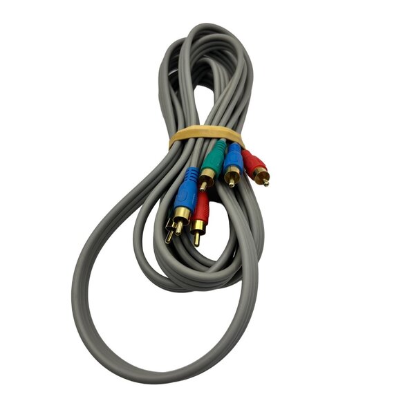 Component RCA Cable For Audio Video Connections - 3 RCA Male To 3 RCA Male - Picture 2 of 3
